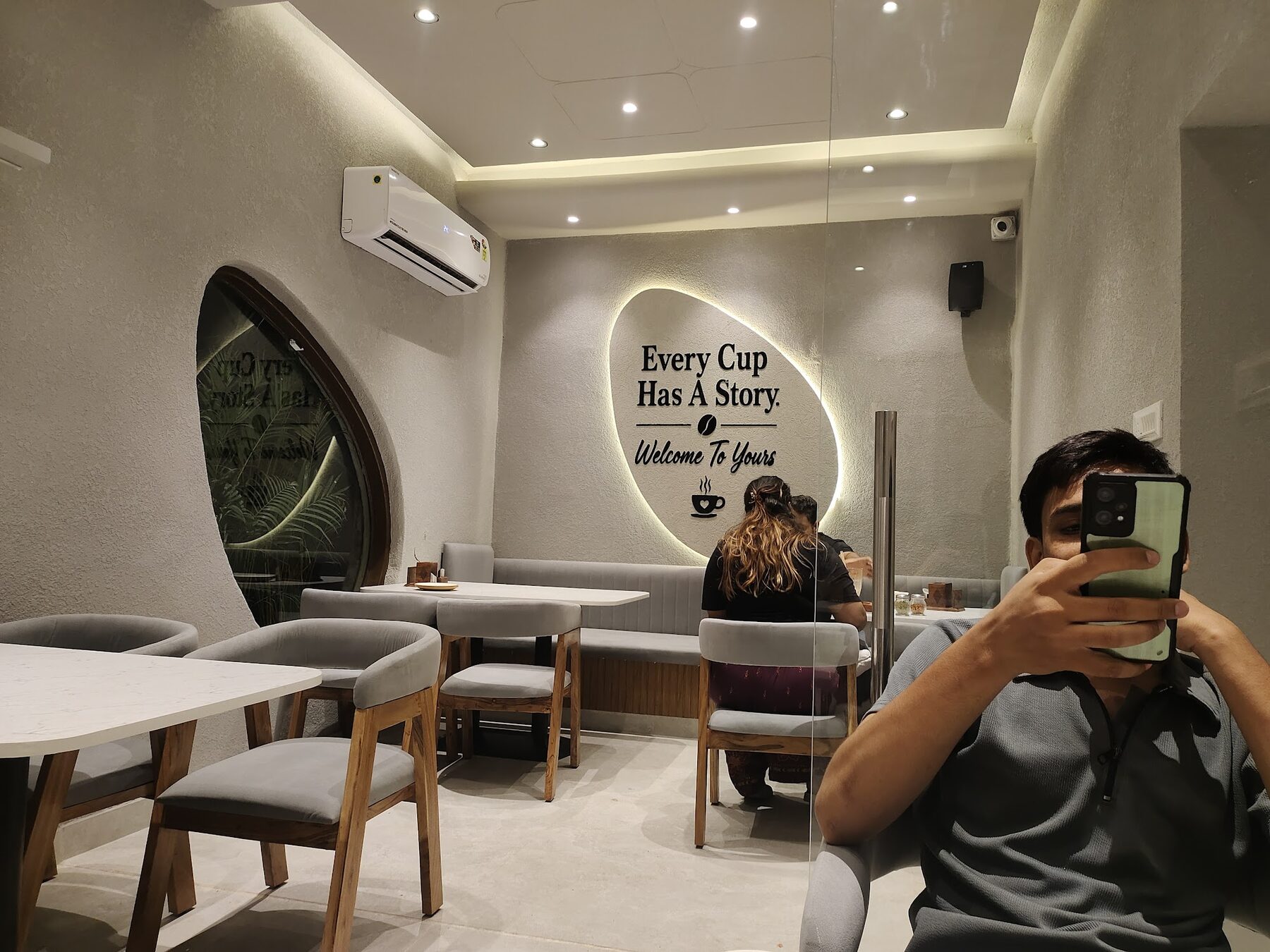 Interior — every cup has a story